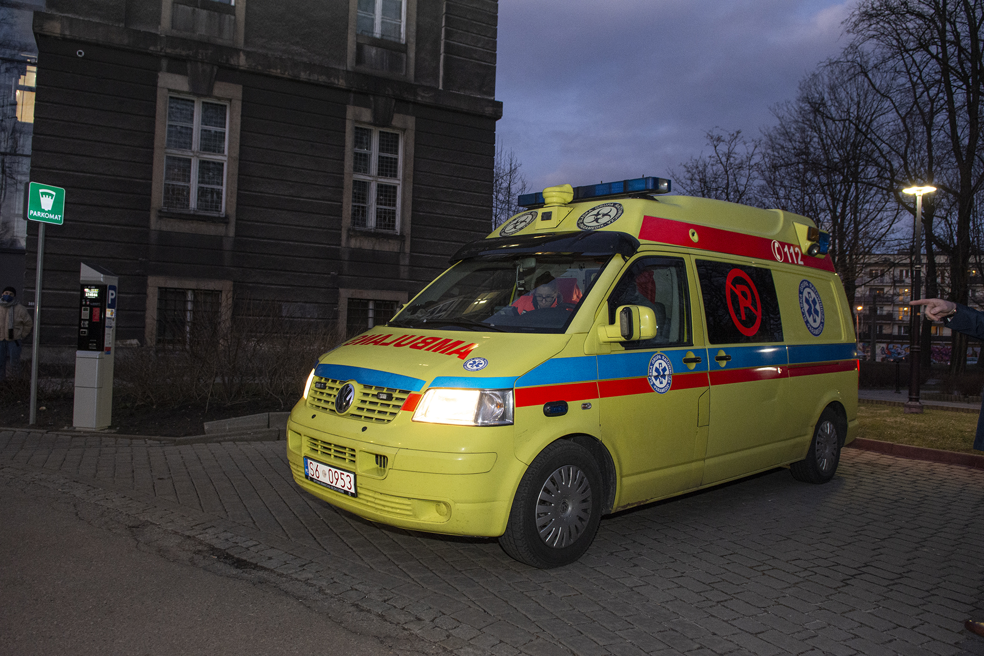 Fot. UM Bytom. Ambulans, na który pieniądze zebrali mieszkańcy Bytomia