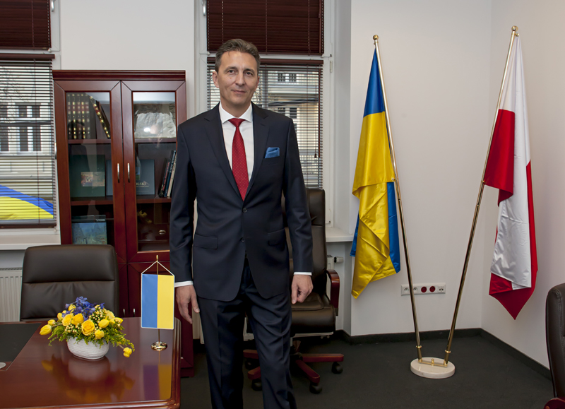 Konsul Honorowy Ukrainy w Katowicach dr med. Jarosław Wieczorek