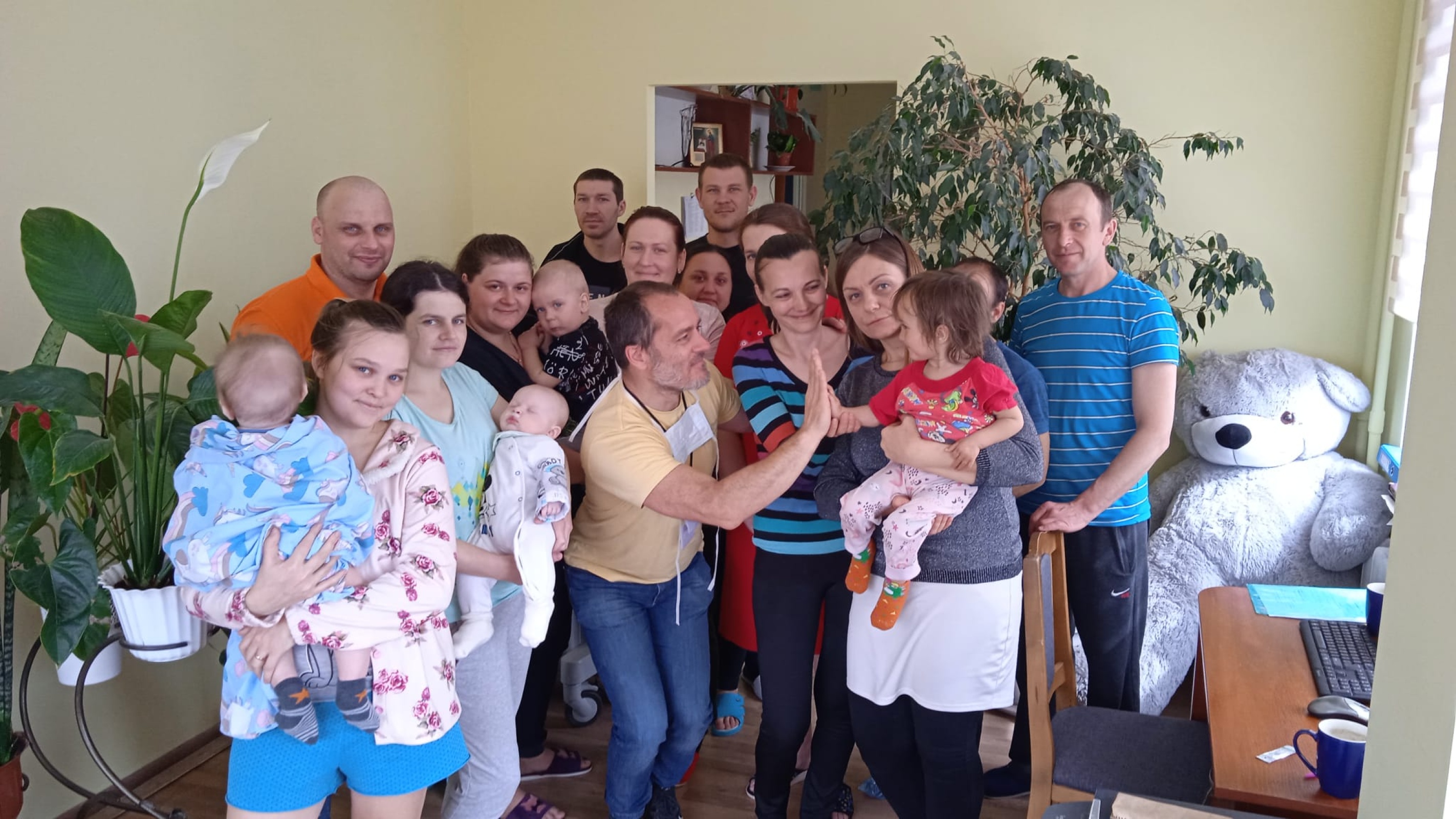Fot. GCZD. Chirurdzy z GCZD pojechali operować dzieci w Ukrainie