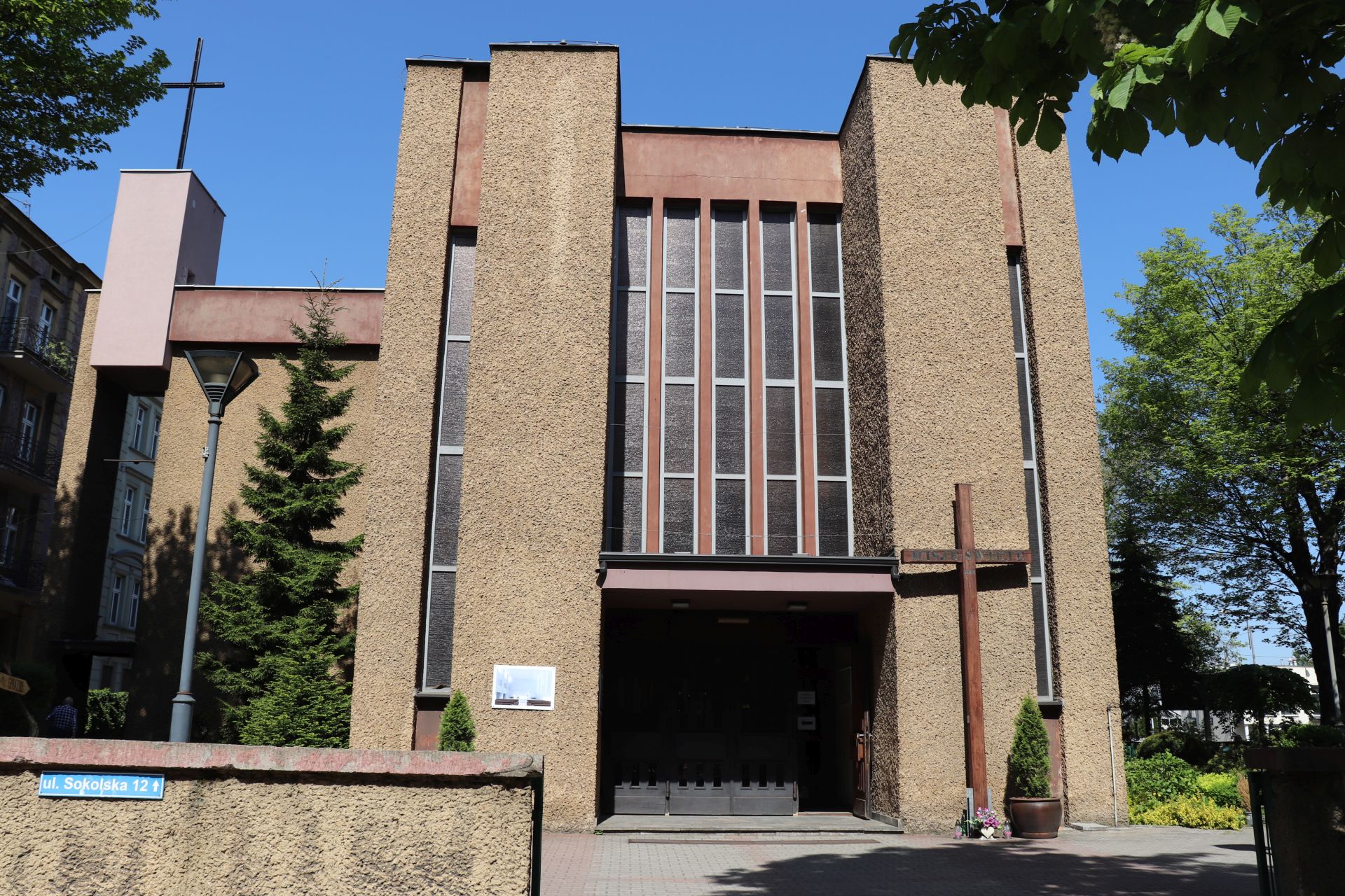 Fot. Victoria Palka/WKATOWICACH.eu. Remont kościoła dominikanów w Katowicach