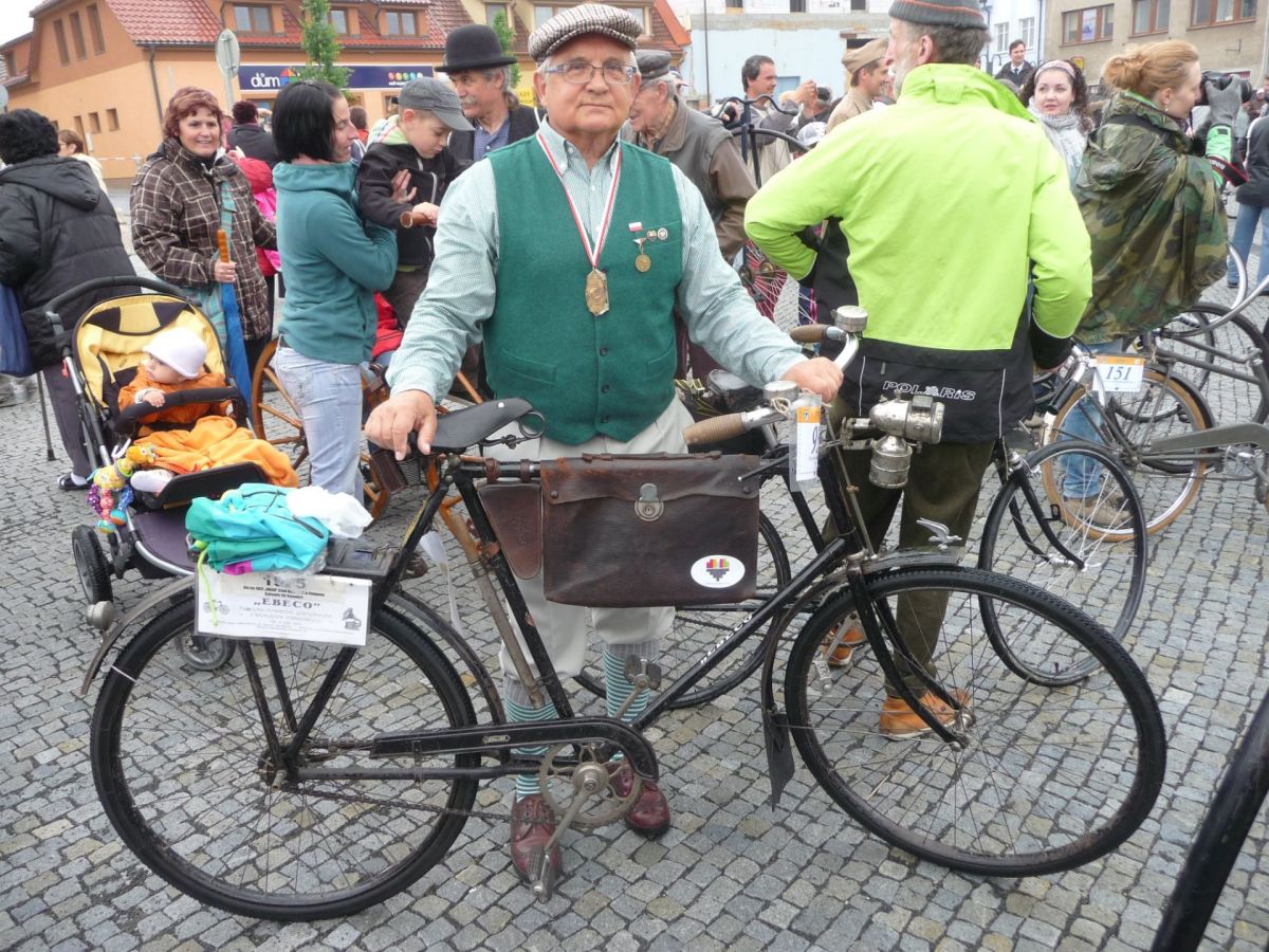 Fot. Wojciech Mszyca. Na zdjęciu zabytkowy rower, który ma już 97 lat