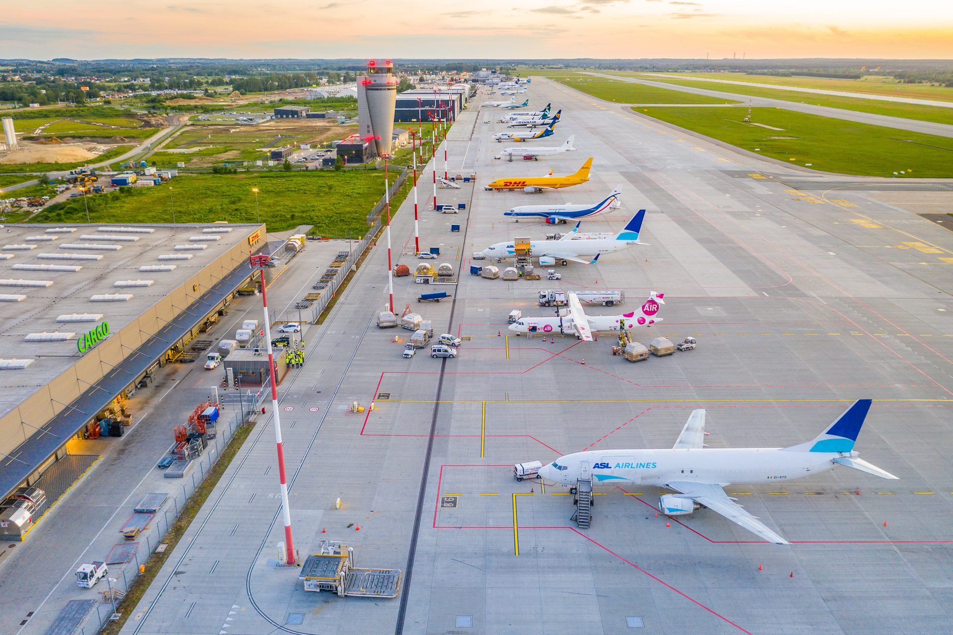 Fot. Piotr Adamczyk/KTW. W 2022 roku nastąpiła poprawa ruchu cargo w Katowice Airport