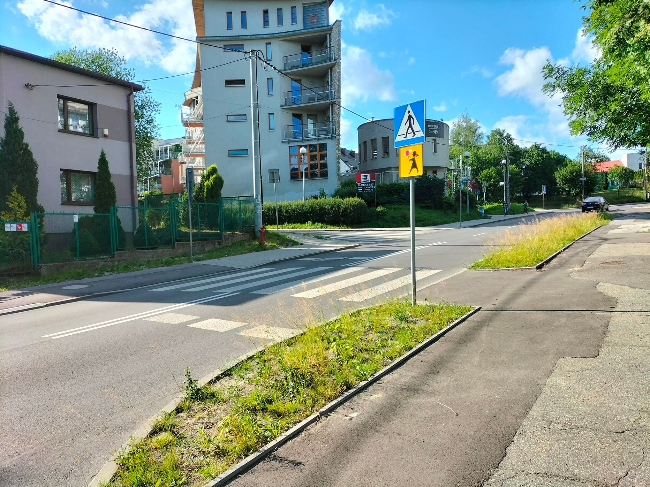 Fot. Kokociniec.pl. Autorki petycji chciałyby, aby na przejściach dla pieszych szczególnie uczęszczanych przez dzieci powstała sygnalizacja świetlna