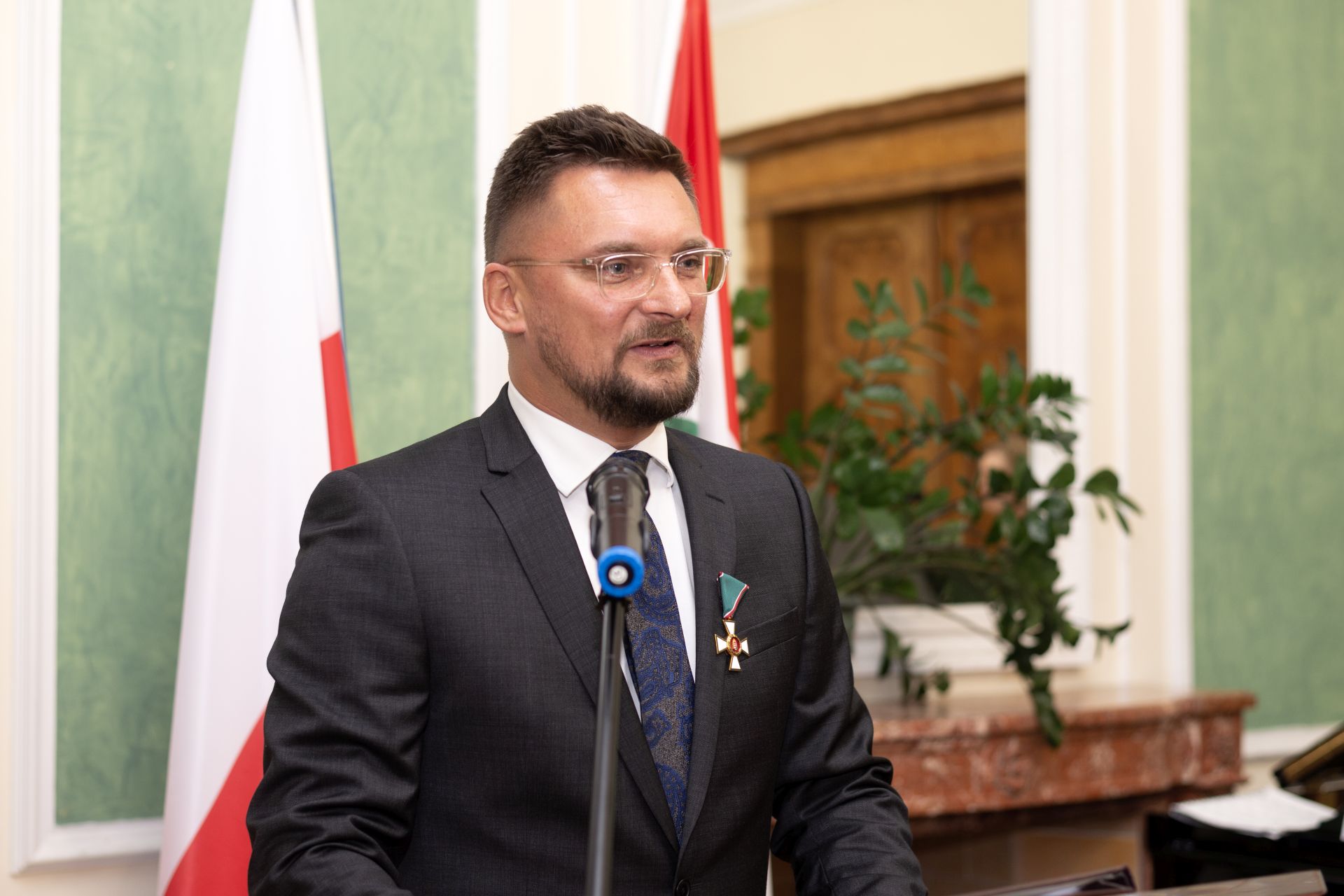 Prezydent Katowic uhonorowany Krzyżem Kawalerskim Orderu Węgierskiego 