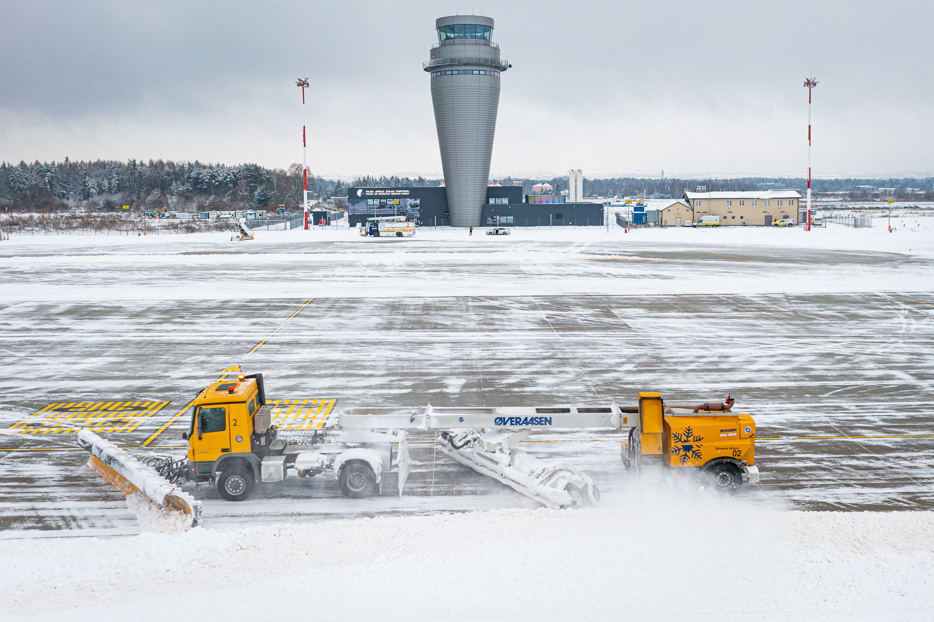 Akcja Zima w Katowice Airport
