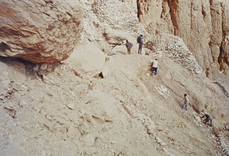 Misja Skalna w Deir el-Bahari 