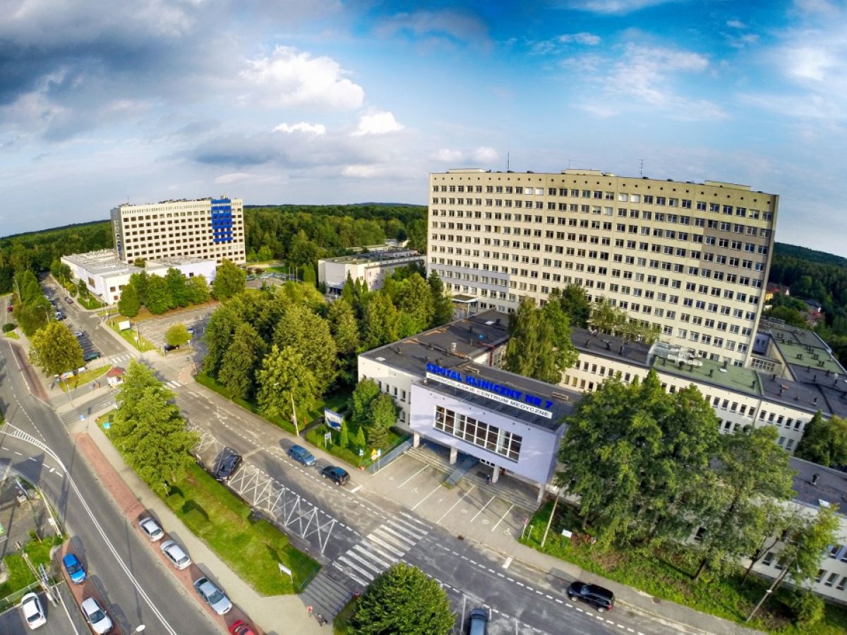 Górnośląske Centrum Medyczne budynki w Katowicach