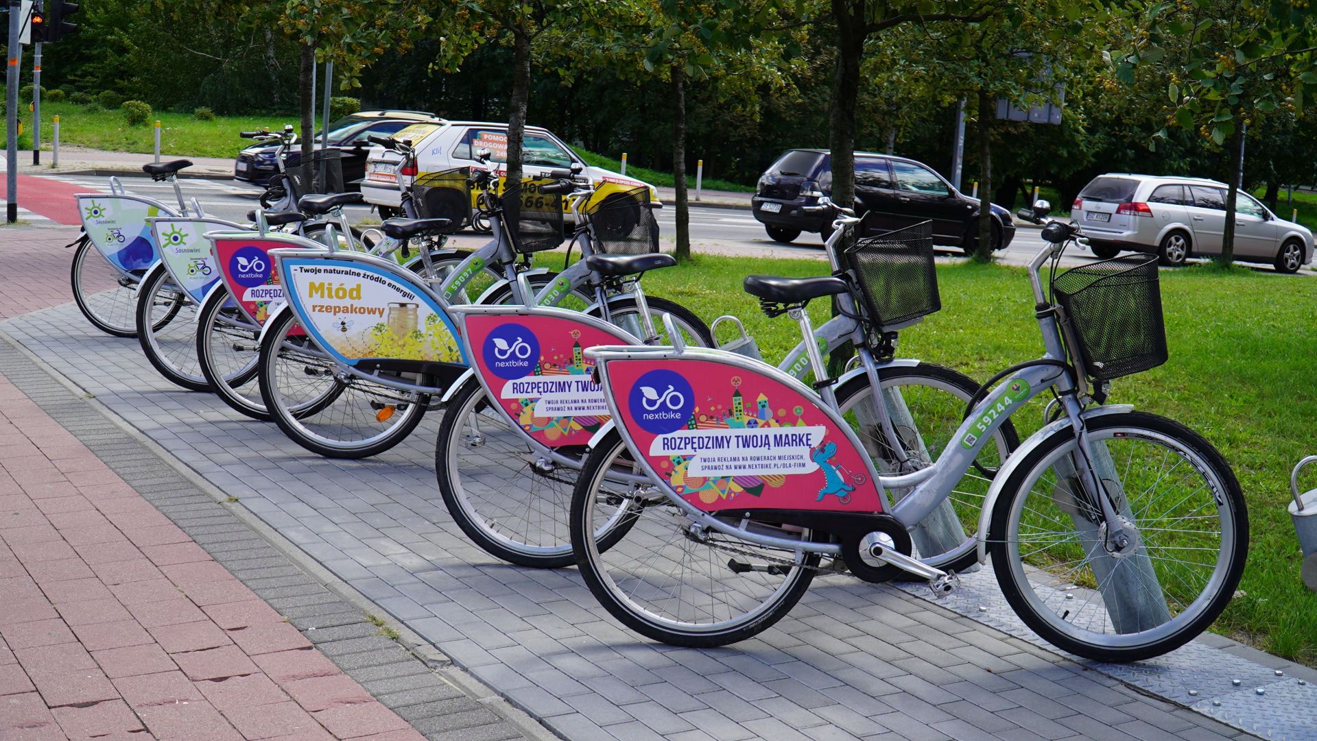 rowery miejskie nextbike w katowicach
