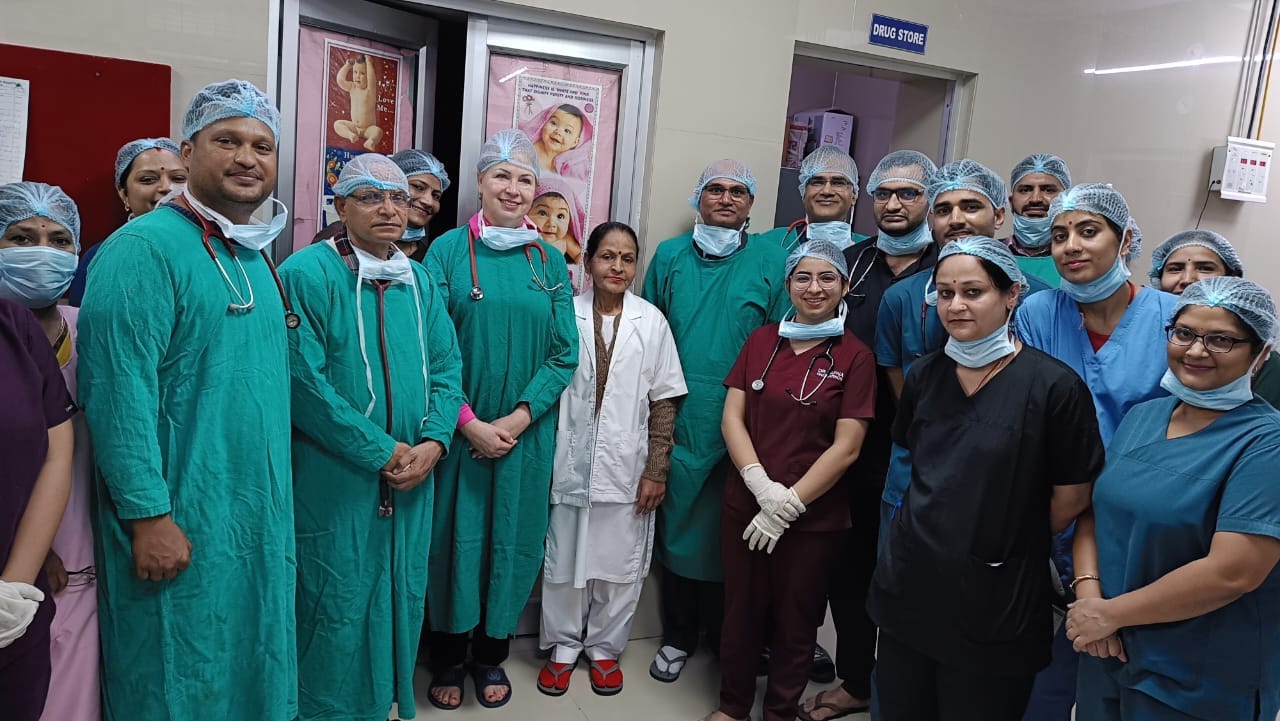 Lekarze z Indii uczą się od specjalistki z GCZD w Katowicach