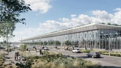 Katowice Airport zostanie rozbudowane: terminal główny, nowy parking i strefa kiss & fly [Wizualizacje + zdjęcia]