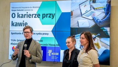 Licealiści z Katowic uczą się, jak wejść na rynek pracy. Za nami pierwsze spotkanie „O karierze przy kawie” [ZDJĘCIA]