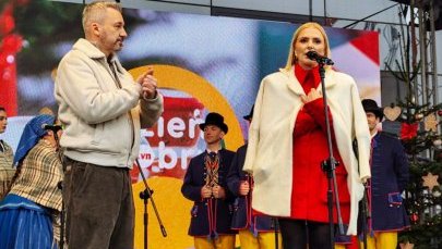 Ekipa Dzień Dobry TVN i Halina Mlynkova na Jarmarku Bożonarodzeniowym w Katowicach [Zdjęcia]