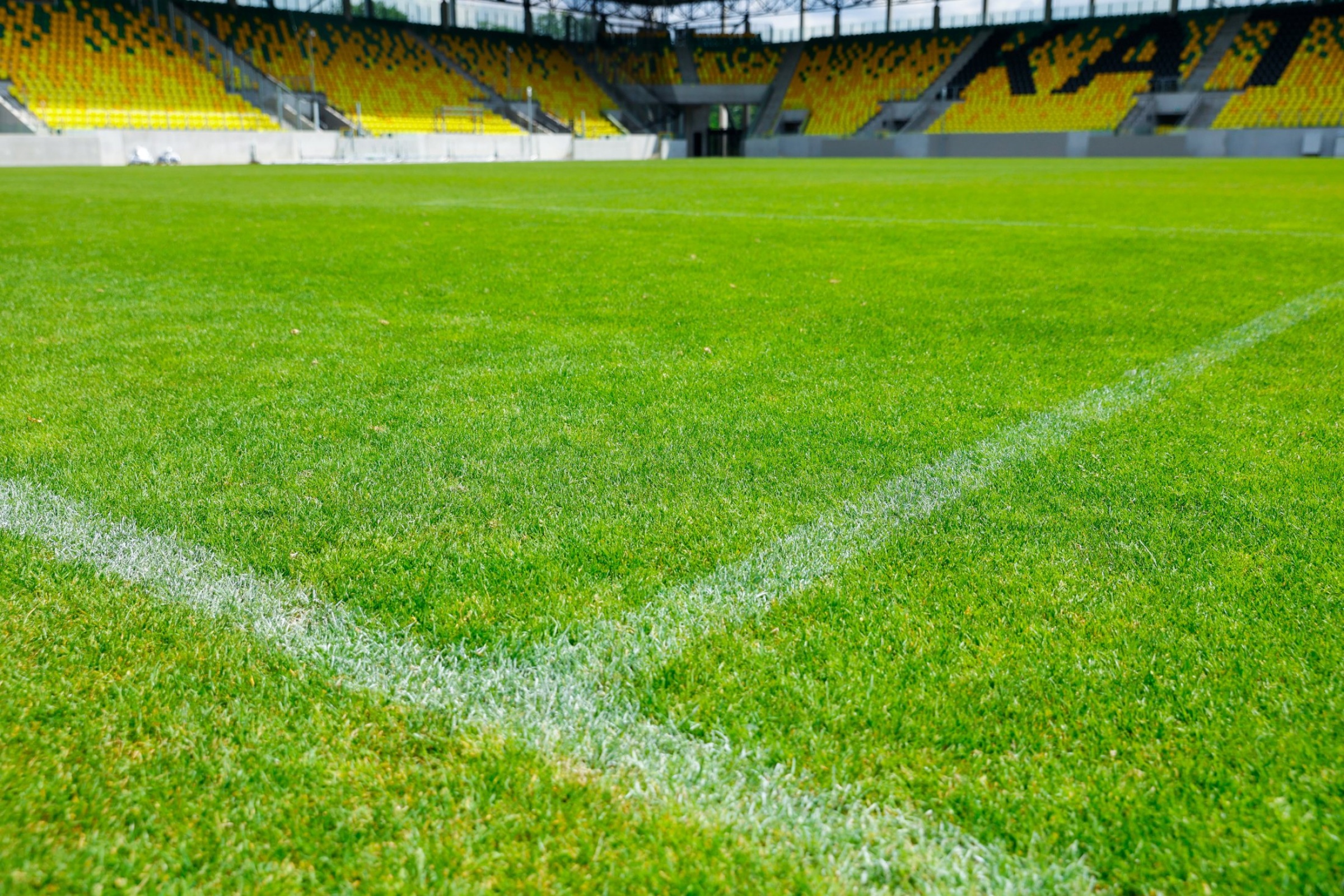 Arena Katowice zyska nową murawę. Zostanie wymieniona w ramach gwarancji