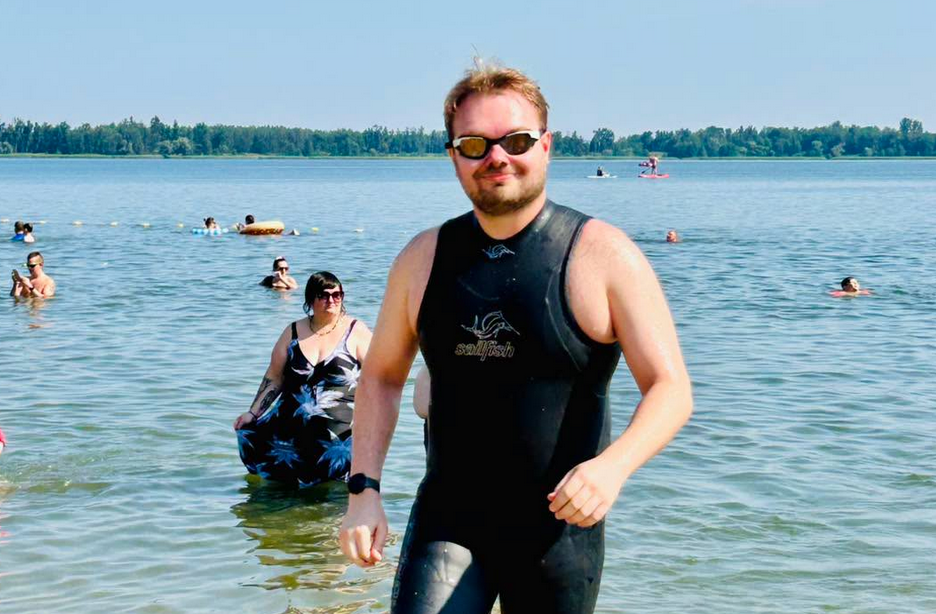 Wpław na Bornholm dla dzieci z Katowic. 35 godzin przez Bałtyk dla Domu Aniołów Stróżów