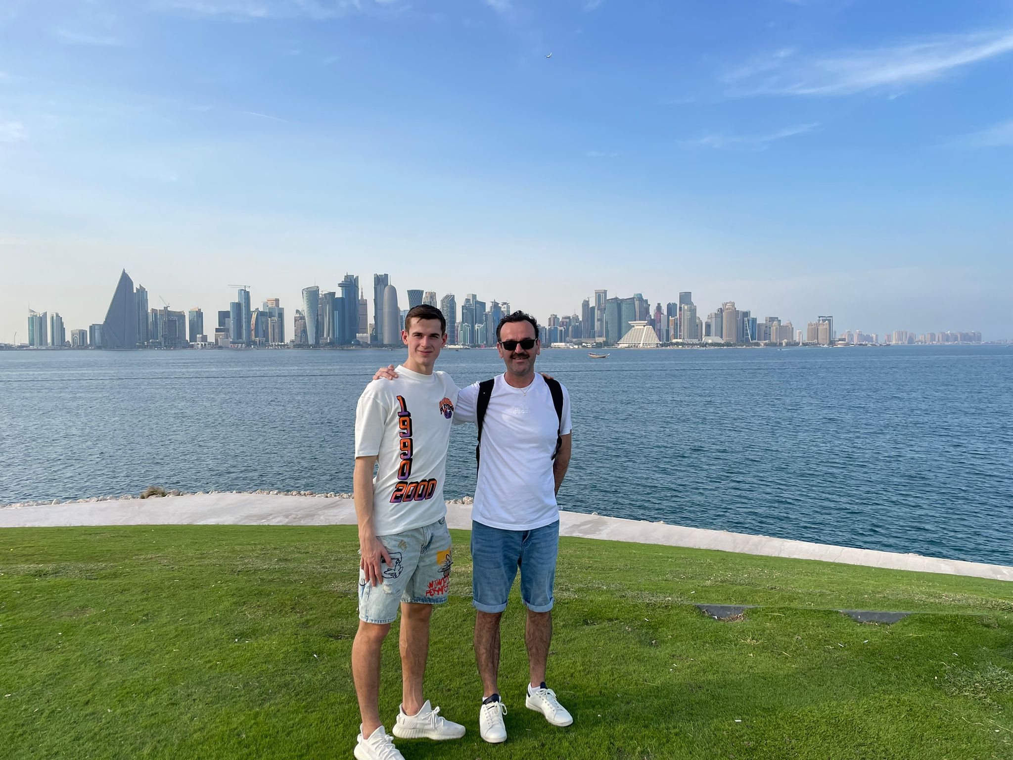 Jakub i Paweł Kamiński w Katarze 