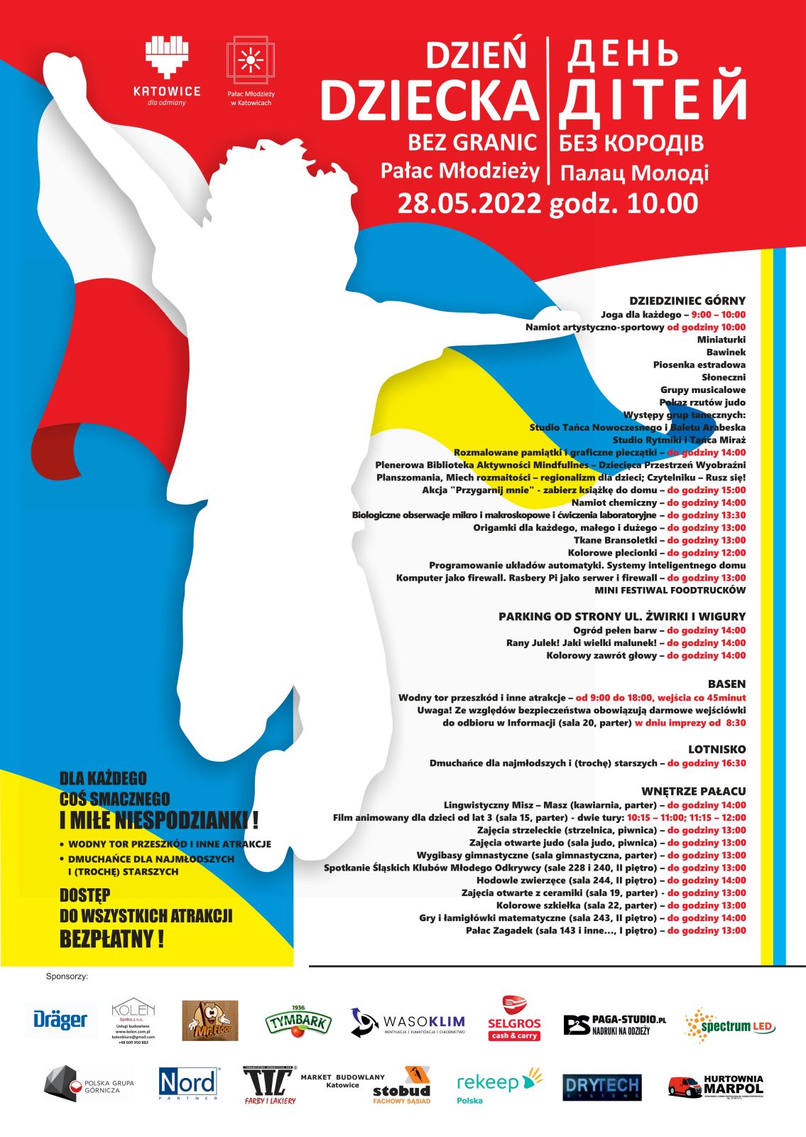 Plakat wydarzenia w Pałacu Młodzieży w Katowicach