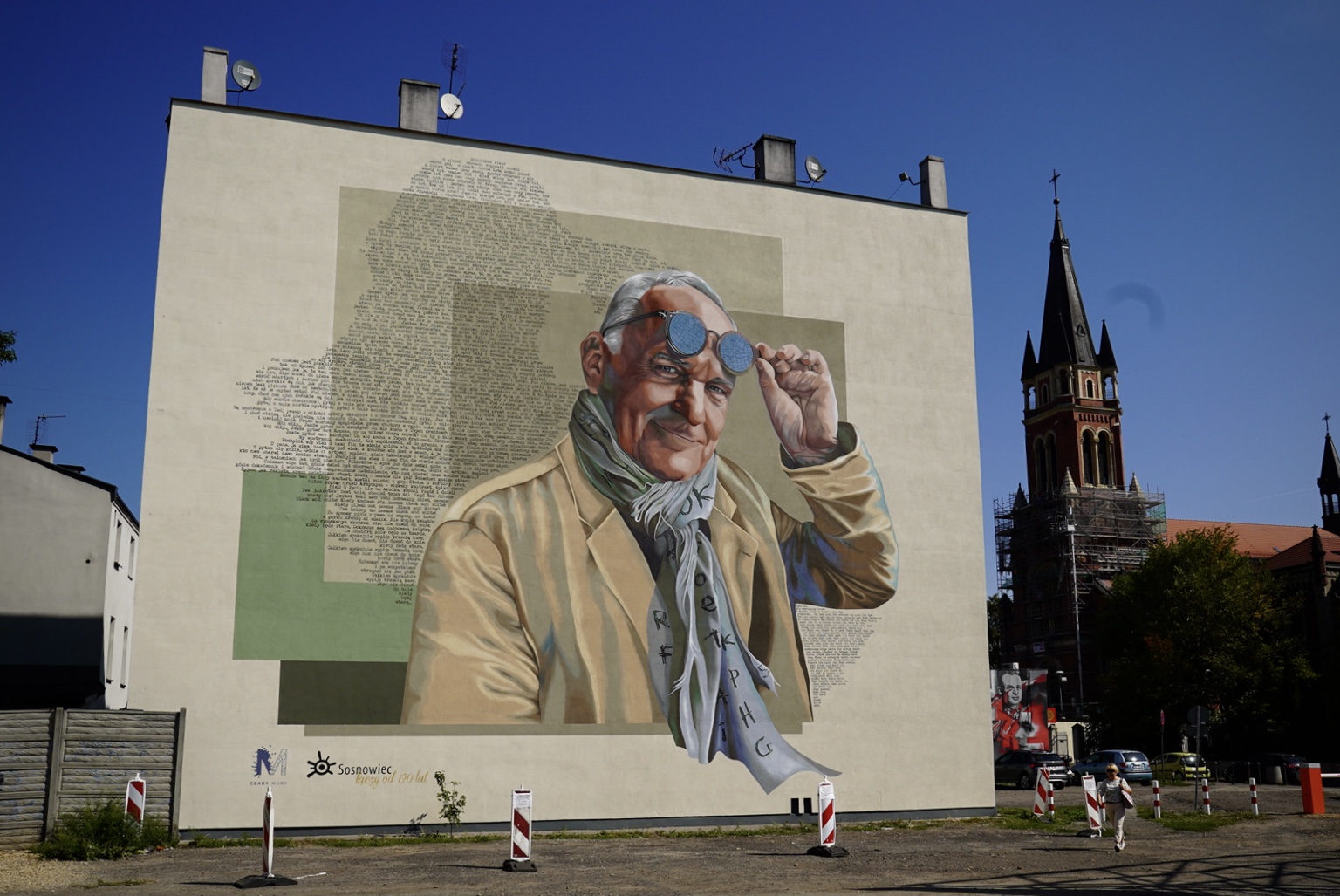 Jacek Cygan mural w Sosnowcu