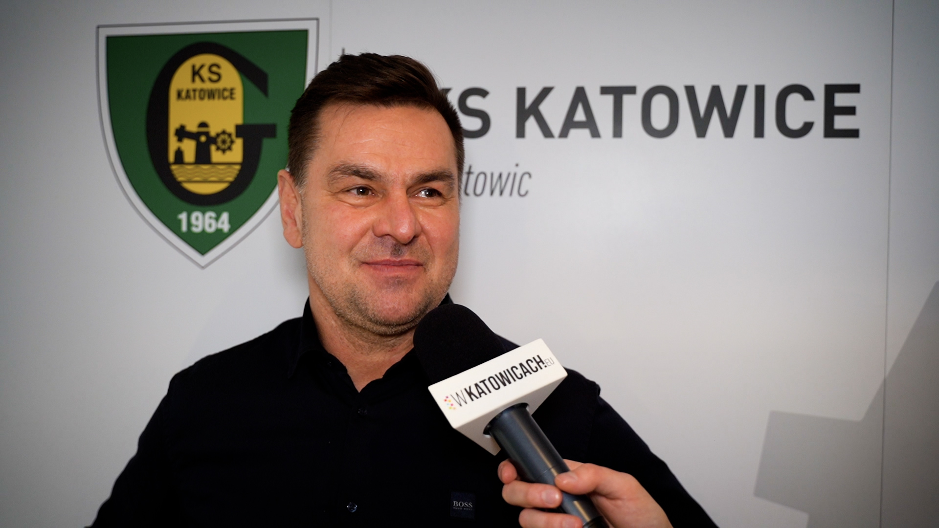 Fot. Grzegorz Bargieła/WKatowicach.eu. Trener GKS Katowice Jacek Płachta