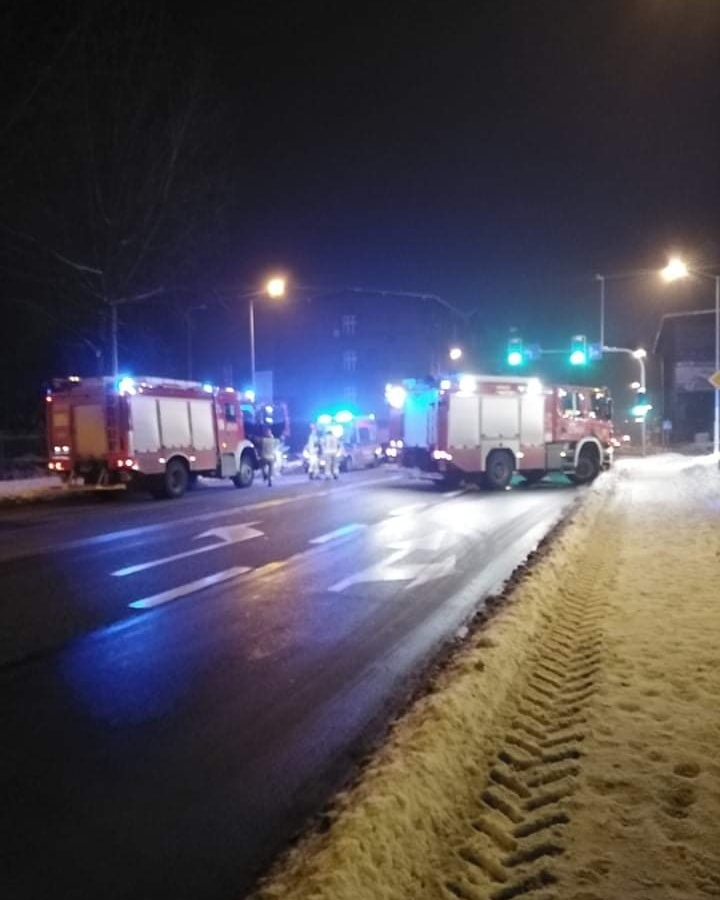 wypadek na ulicy lwowskiej w katowicach